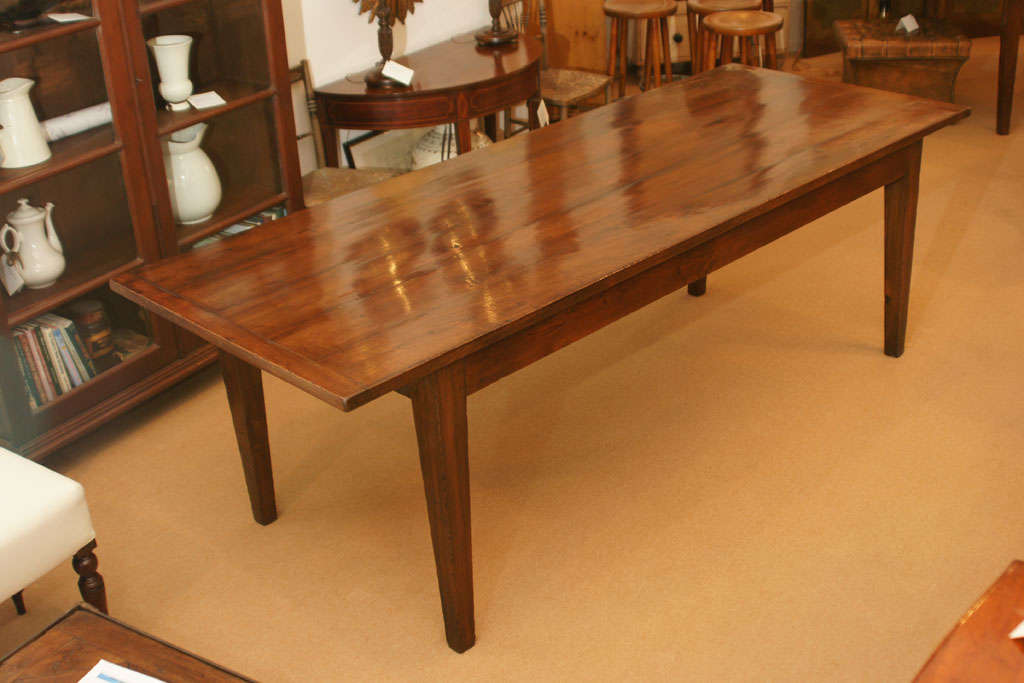 7 foot 11 inch Long Farmhouse Dining Table at 1stdibs