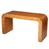 Bamboo Weave Console