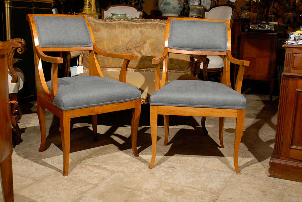 PAIR OF 19thC Biedermeier ARMCHAIRS

AN ATLANTA RESOURCE FOR FINE ANTIQUES

WE HAVE A VERY LARGE INVENTORY ON OUR WEBSITE

TO VISIT GO TO WWW.PARCMONCEAU.COM