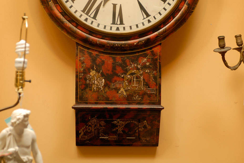 19th Century Chinoiserie Parliament Clock 1