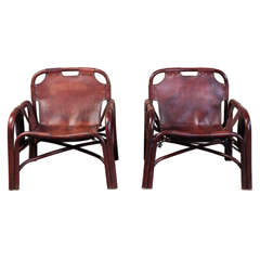 Pair of 1960's armchairs
