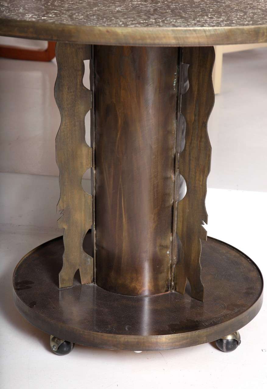 American LaVerne Etruscan Center Table 