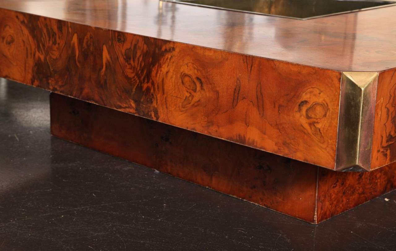 Late 20th Century Willy Rizzo Coffee Table