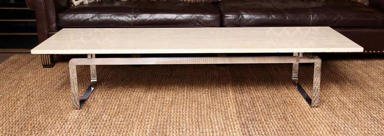 Travertine Coffee Table