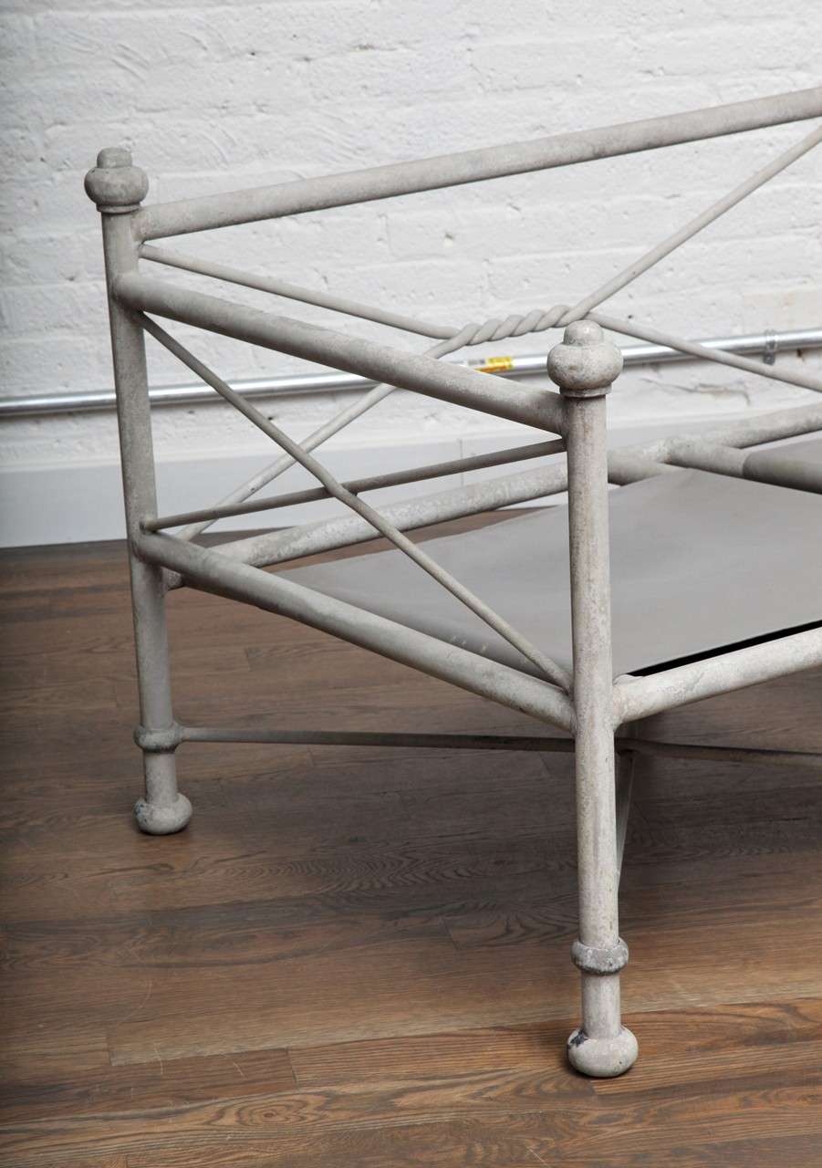 Unknown Pair of Garden Benches For Sale