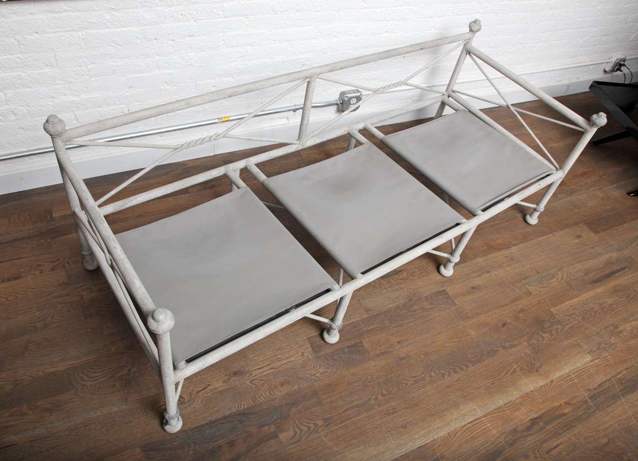 Pair of Garden Benches For Sale 1