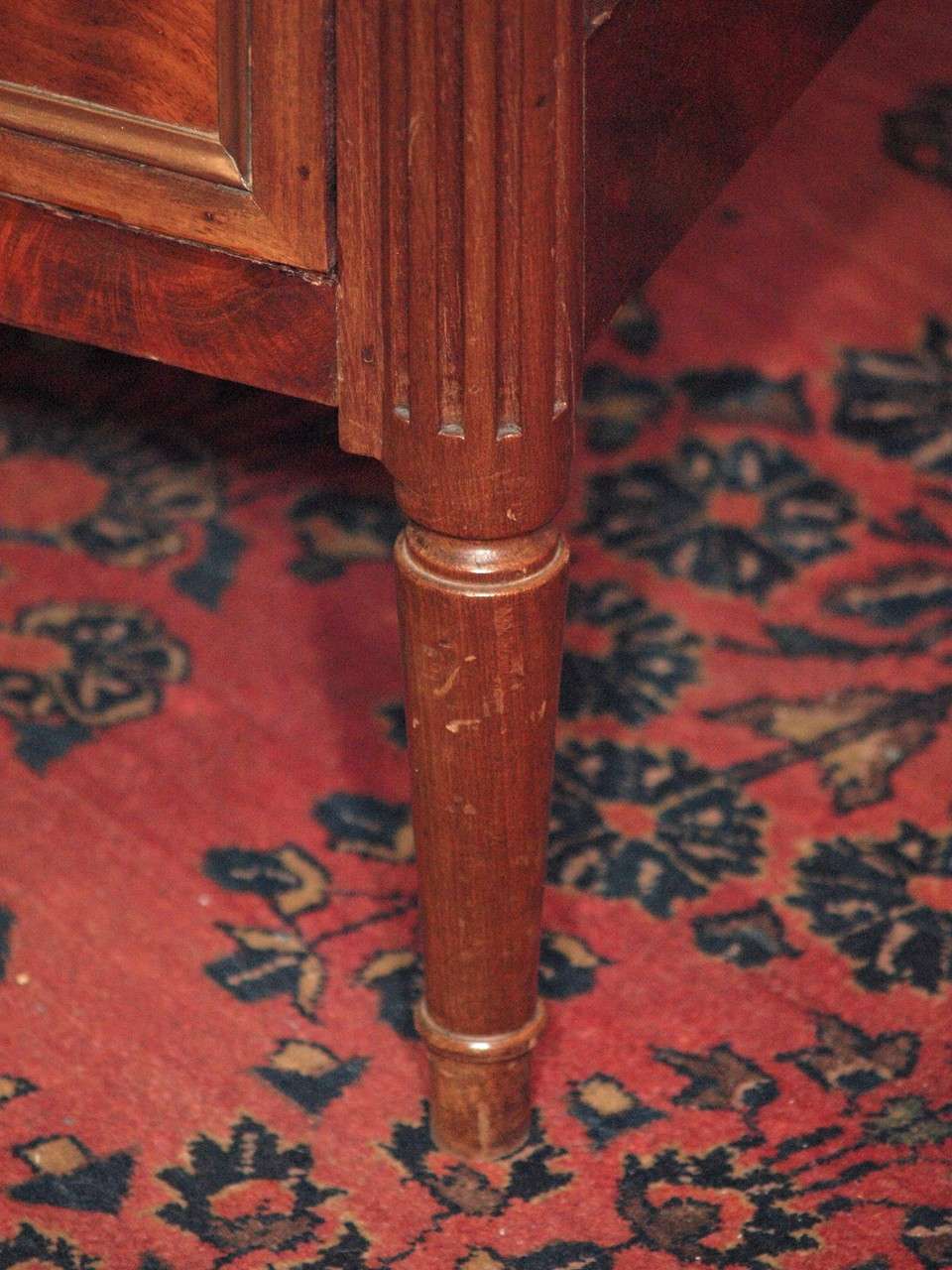 Antique French Louis Philippe Mahogany Chest circa 1840-1850 3