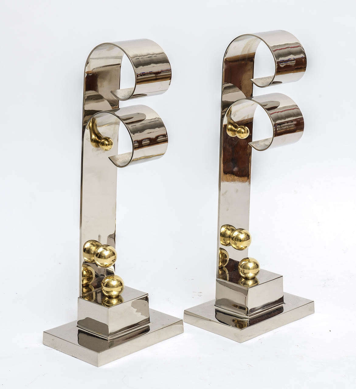 Art Deco Chenets