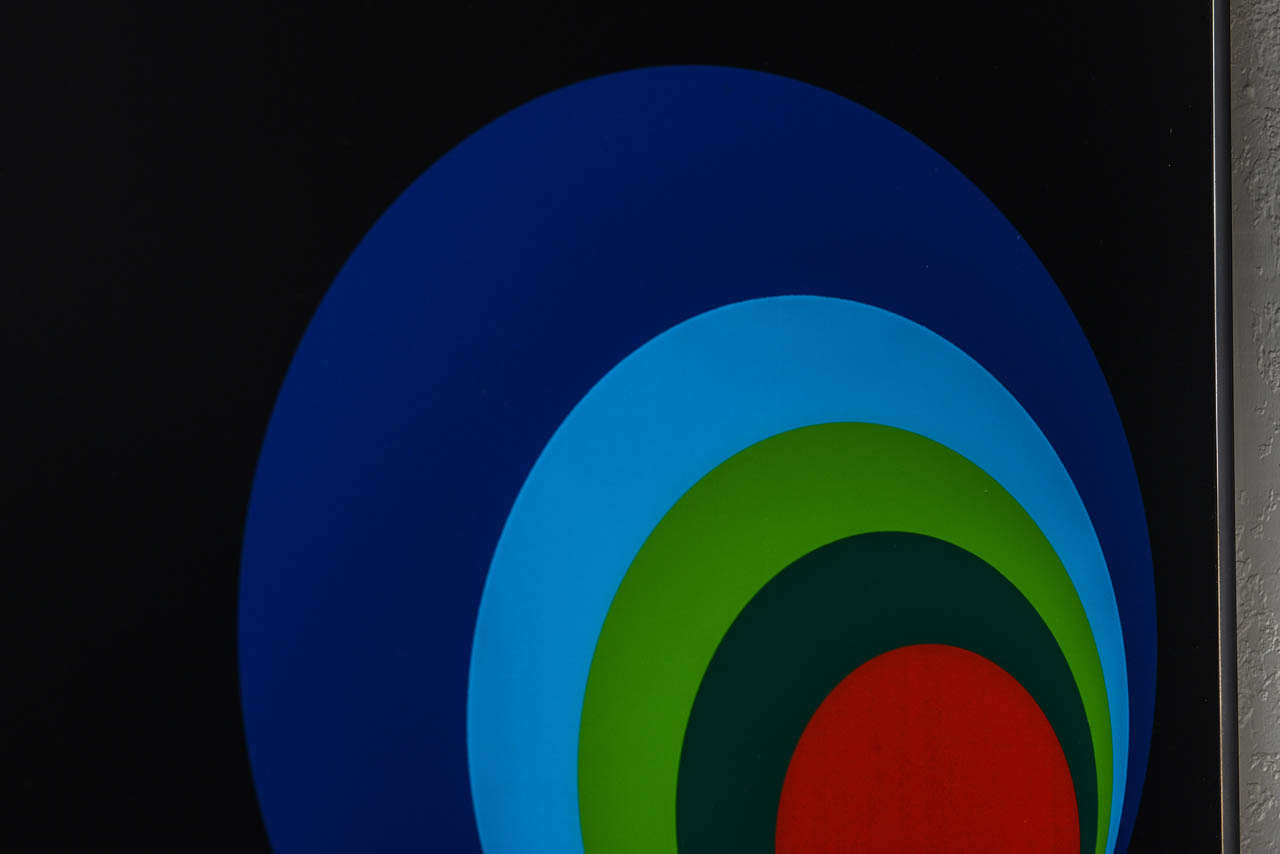Chrome Reverse Painted Wall Art