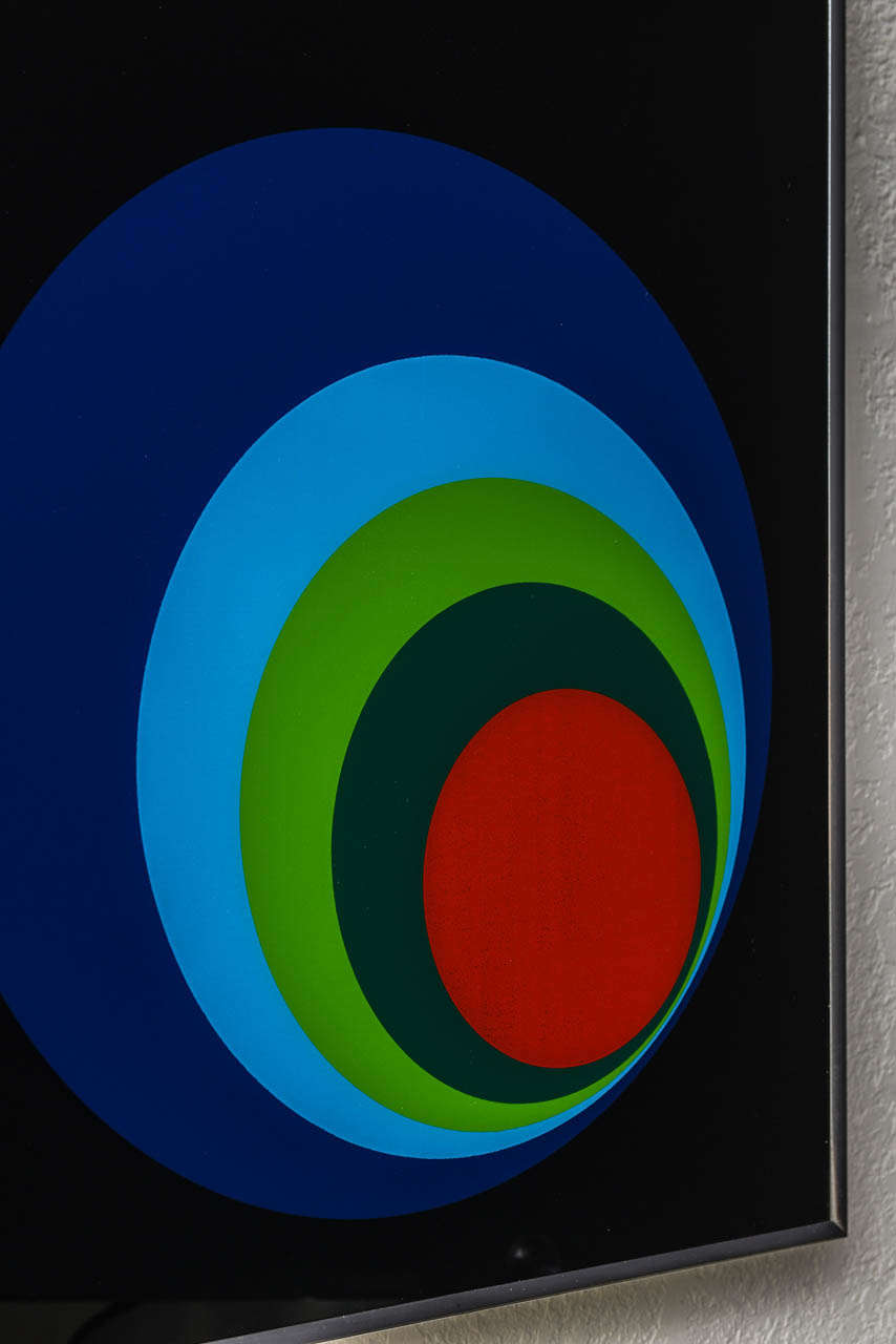 Reverse Painted Wall Art 1