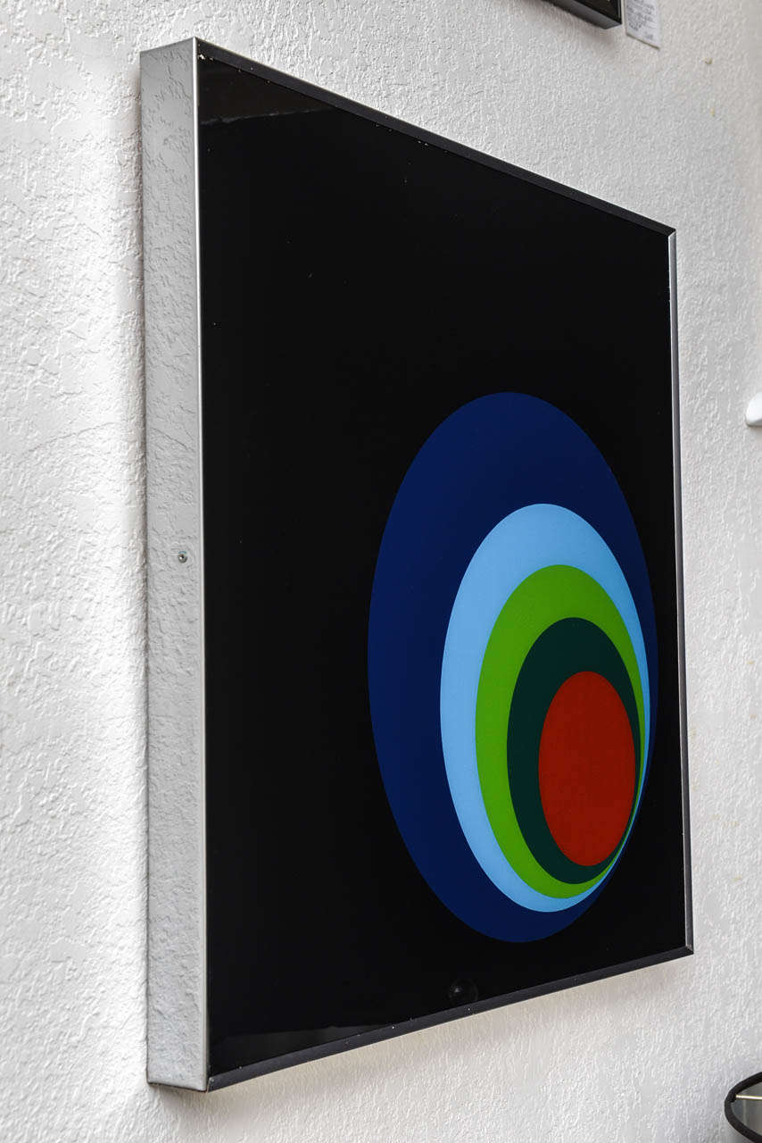 Reverse Painted Wall Art 2