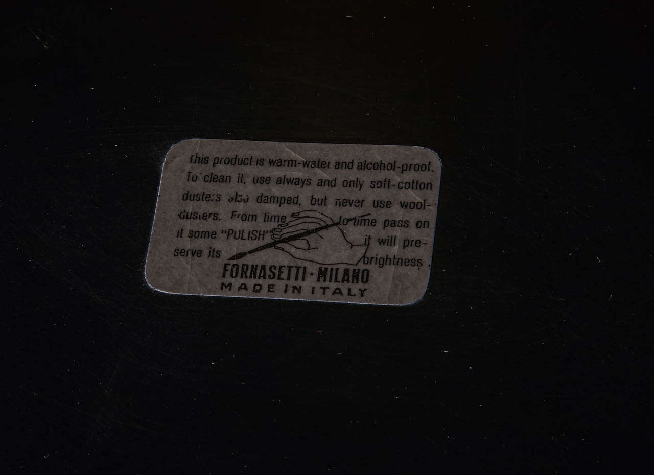 Steel Vintage Fornasetti Table