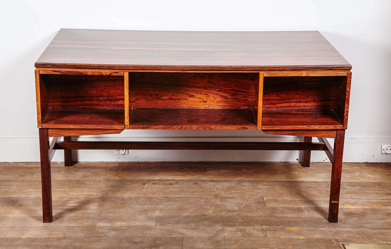 Rosewood Desk by Kai Kristianson, Denmark circa 1950  3