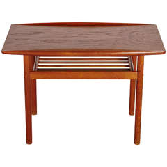 1960's Teak Wood Danish Design Coffee table by Grete Jalk