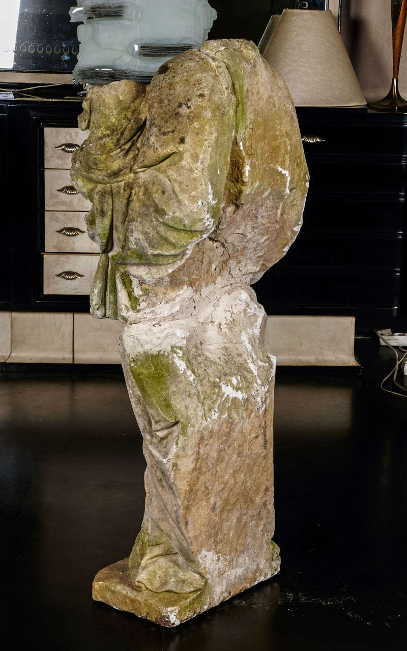 18th Century Madonna and Child Statue 1