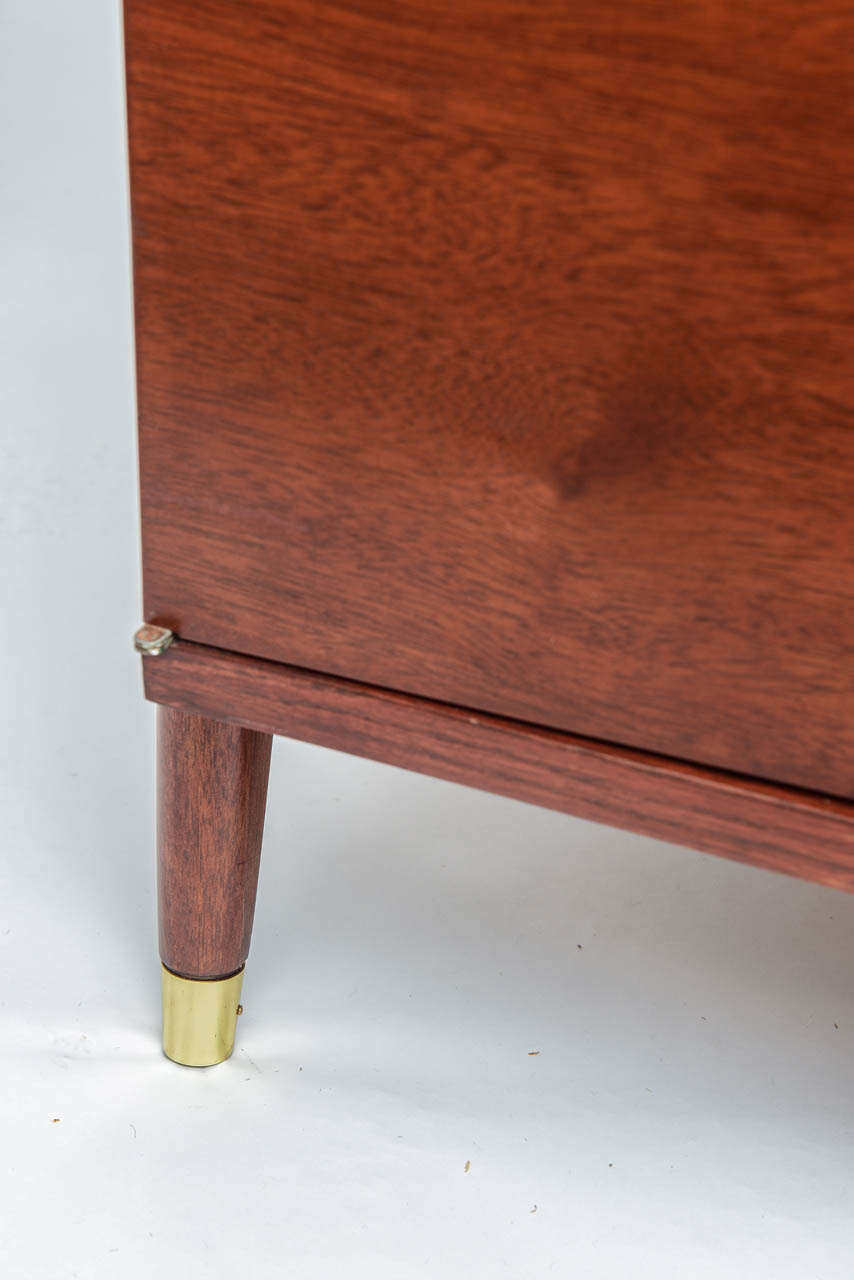 Italian Mahogany Credenza by Dassi et Figli 1