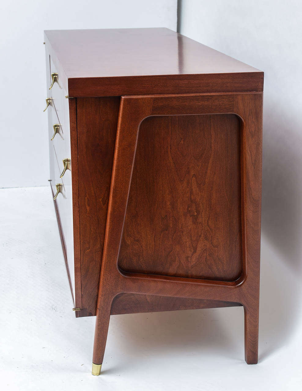 Italian Mahogany Credenza by Dassi et Figli 3