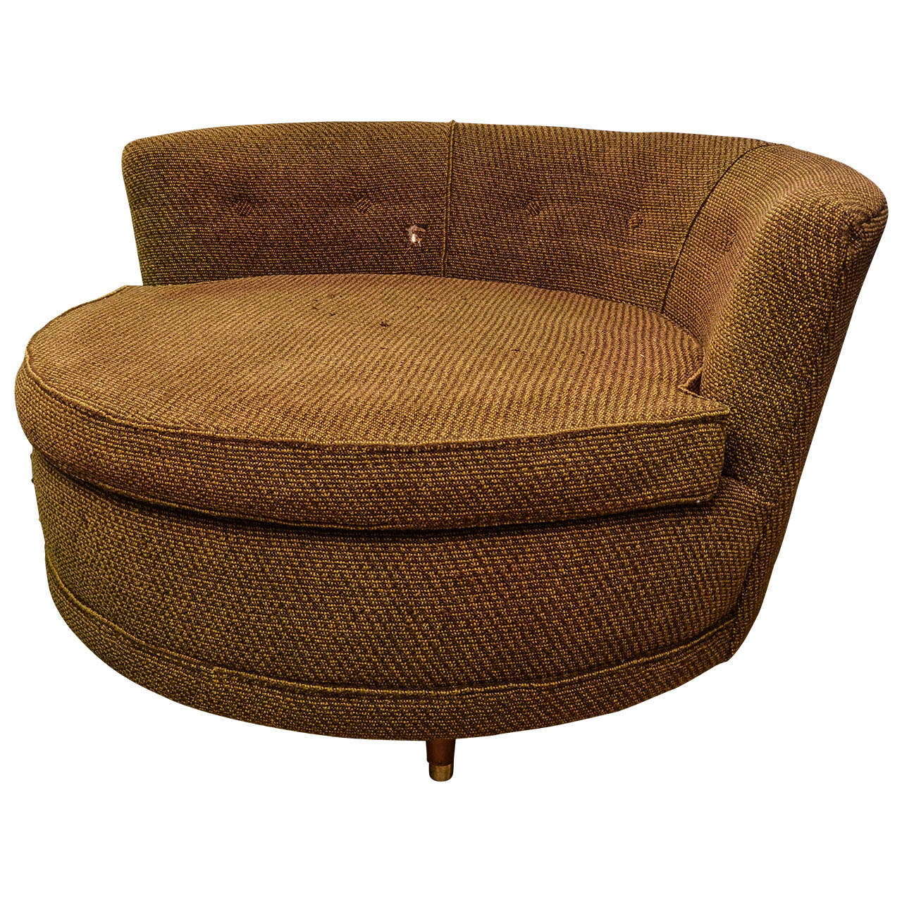 American Circular Oversized Chair For Sale