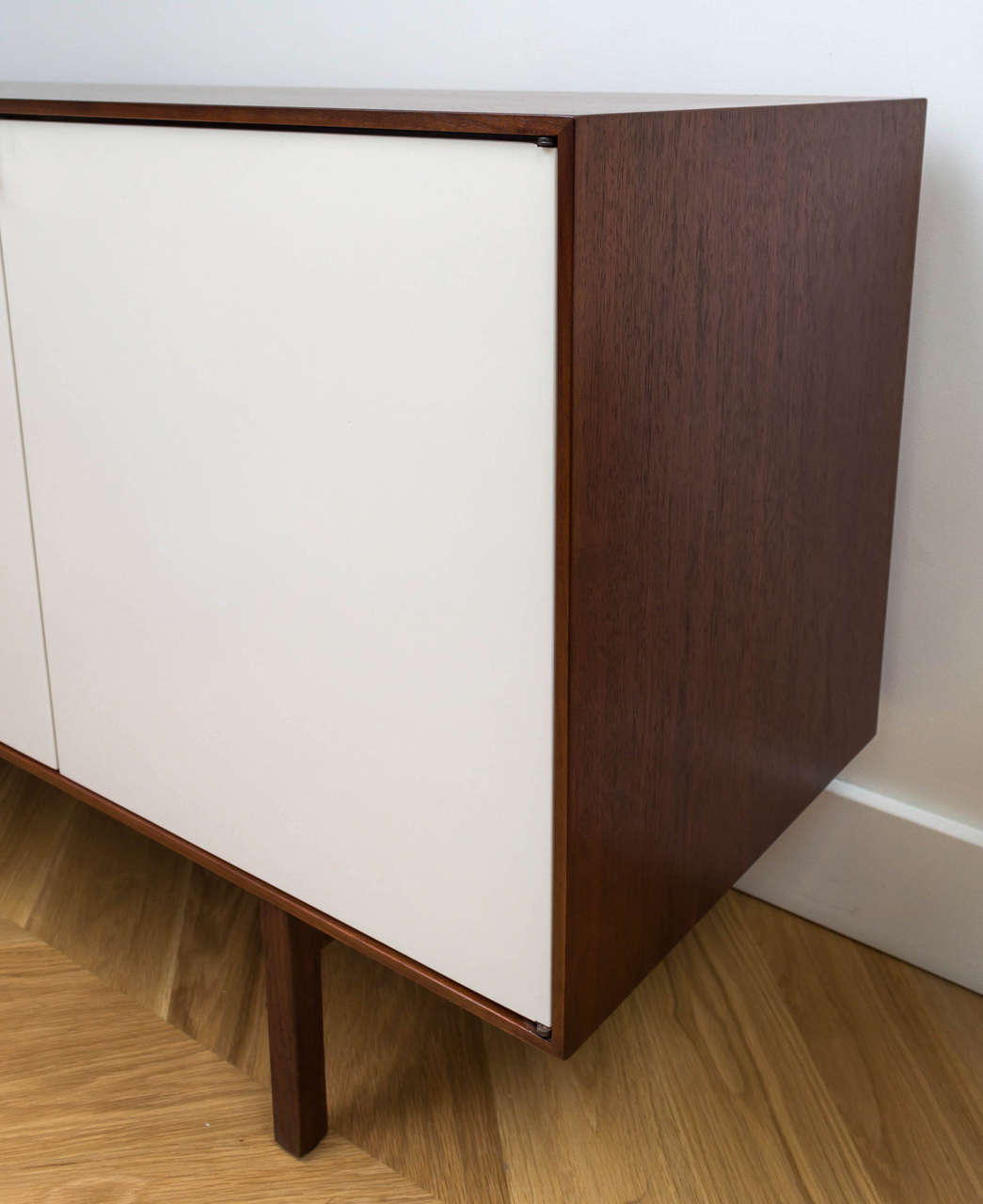 Mid-20th Century Florence Knoll Walnut Credenza