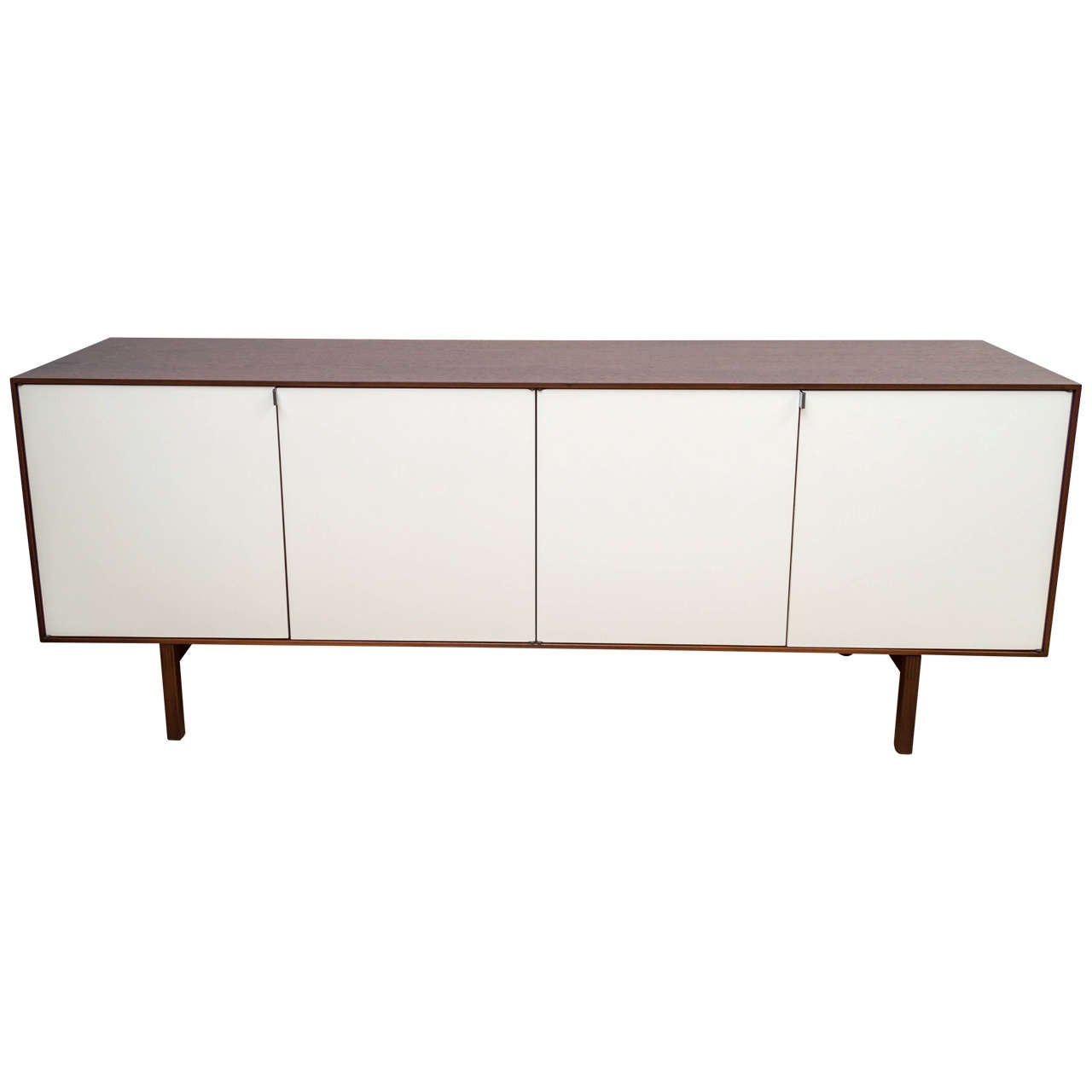 Florence Knoll Walnut Credenza