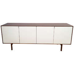 Florence Knoll Walnut Credenza