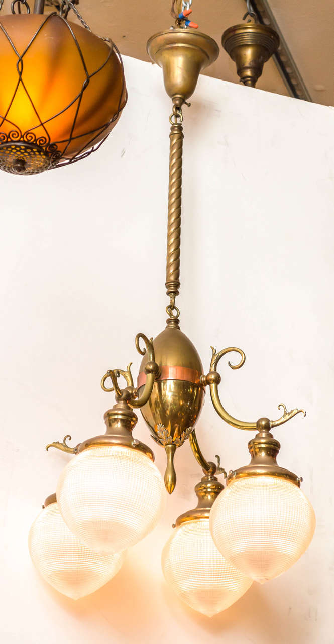 We are always on the hunt for this particular chandelier. This is the 4th one we have owned, but that's in over 40 years. People just love those shades. The light is totally diffused, and that is why they were often seen in dentist's office at the