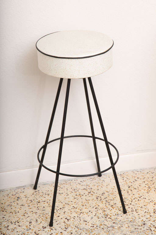 Set of Four 1950's Bar Stools SATURDAY SALE at 1stDibs