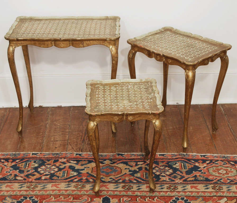 20th Century Italian Nesting Tables