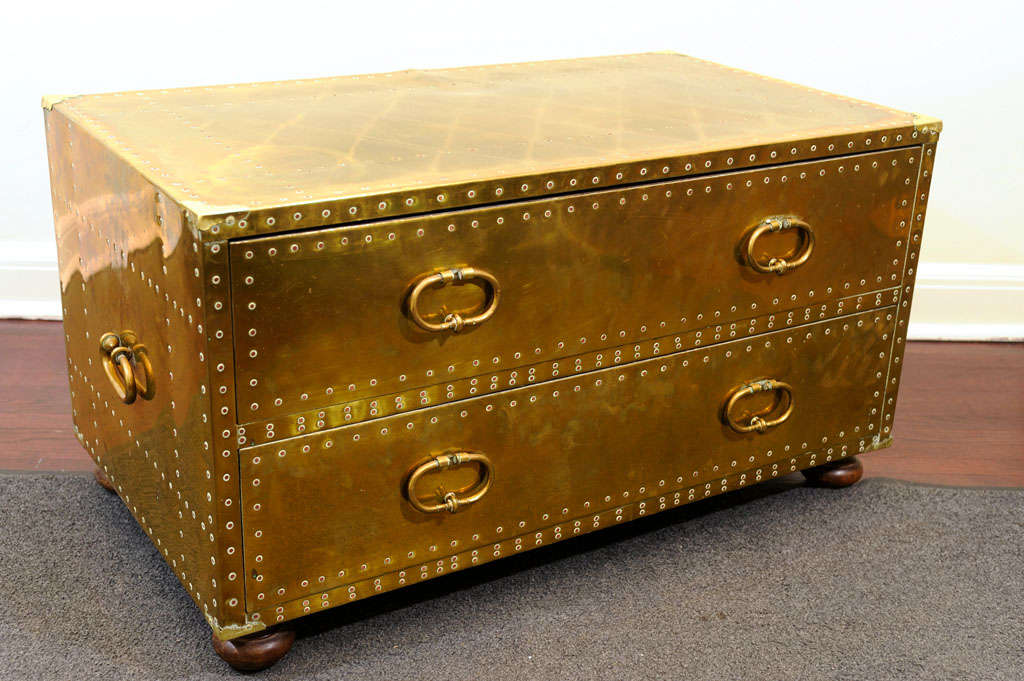 Sarreid Brass Chest.
