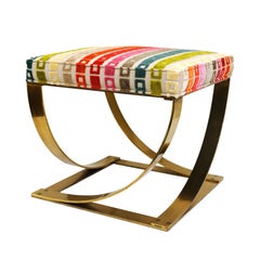 Solid Brass Stool From the 1970's
