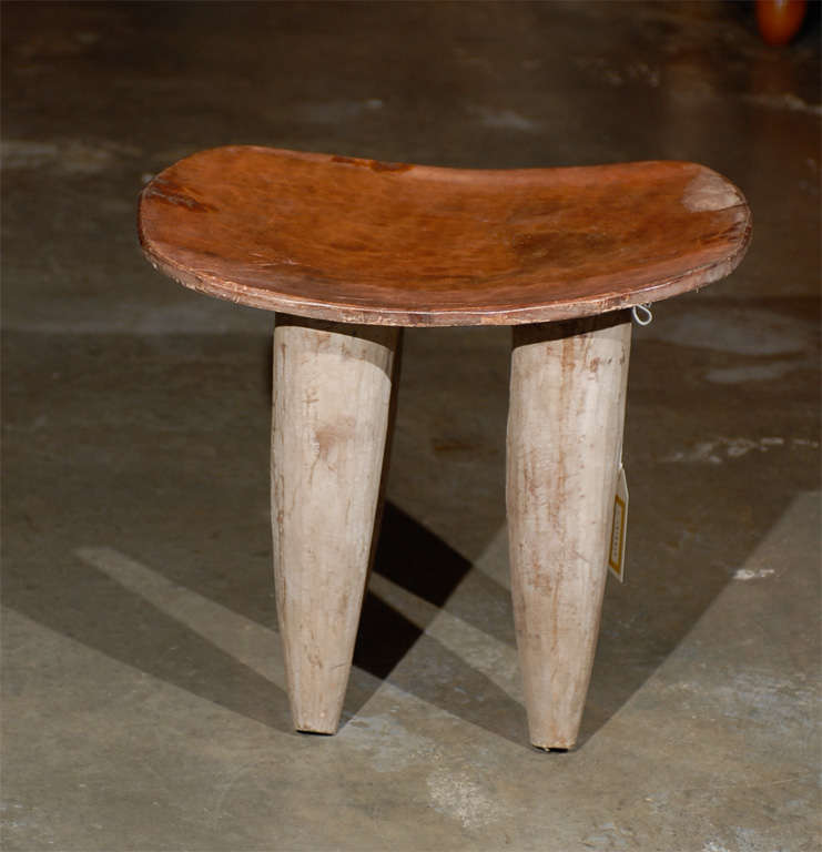 Mid-20th Century African Stool, Ivory Coast Senufu Tribe Stool