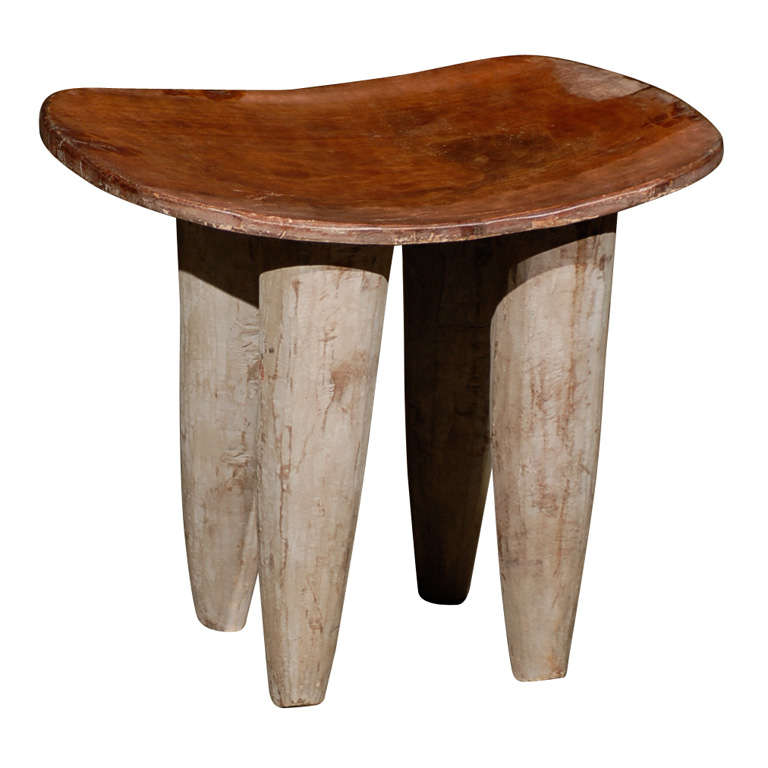 African Stool, Ivory Coast Senufu Tribe Stool