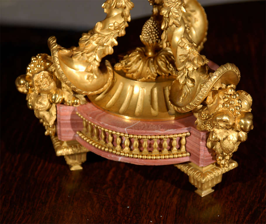 Pair Of Exquisite 19th Century Candelabra For Sale 4