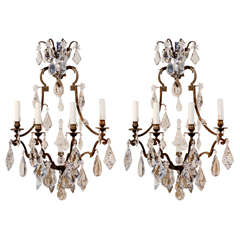 Pair of Baccarat sconces