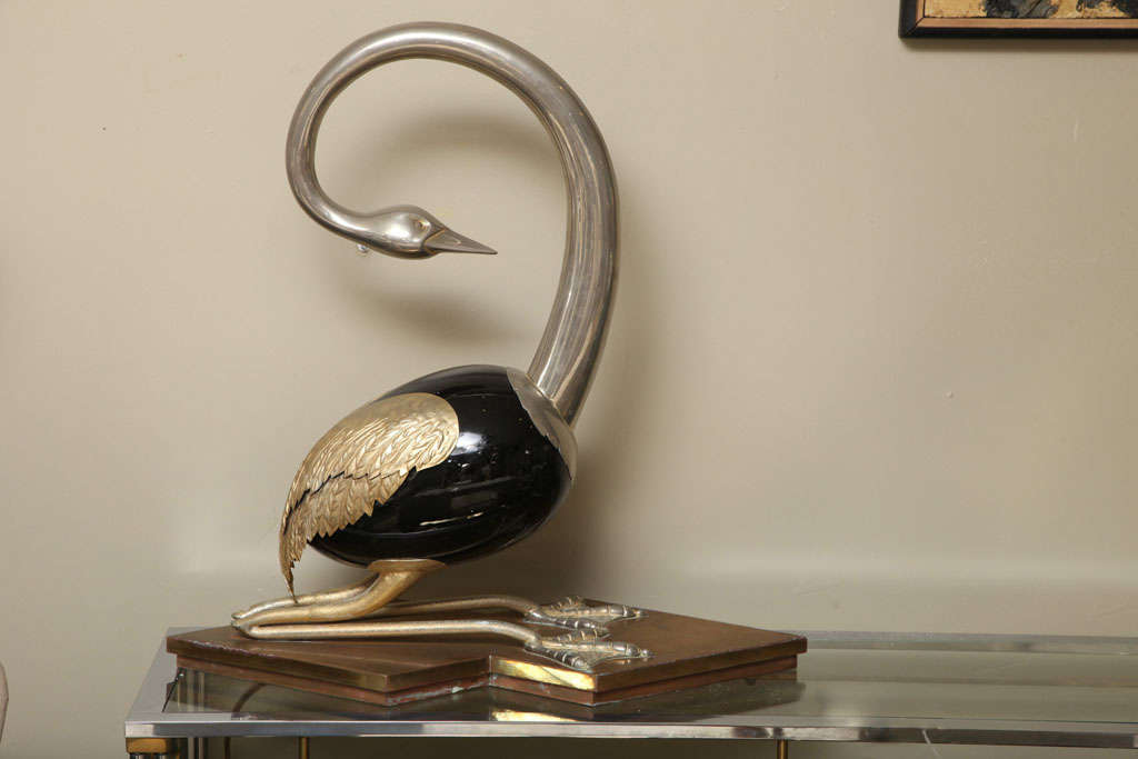 Lifesize Bird Sculpture In The Manner Of Anthony Redmile