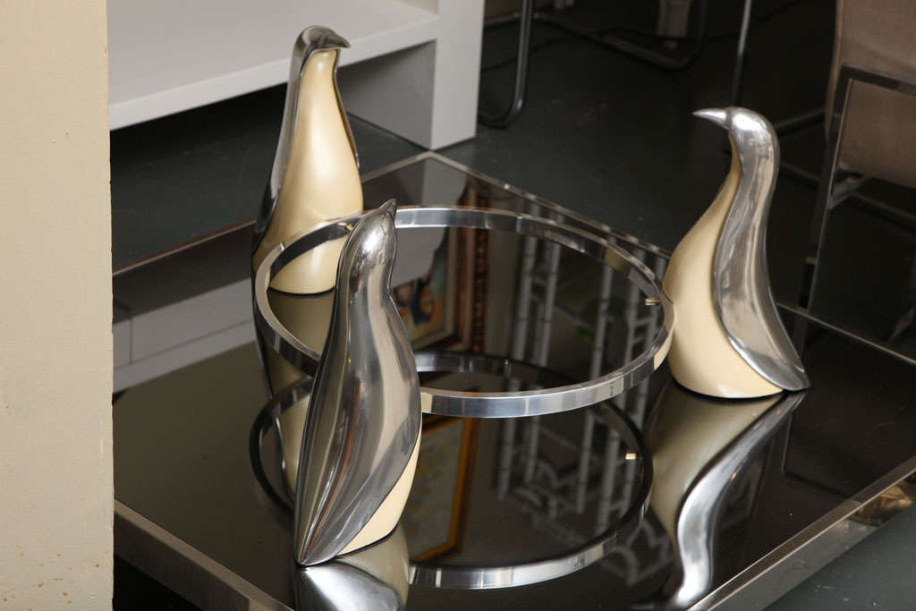 Unknown Whimsical Penguin Coffee Table