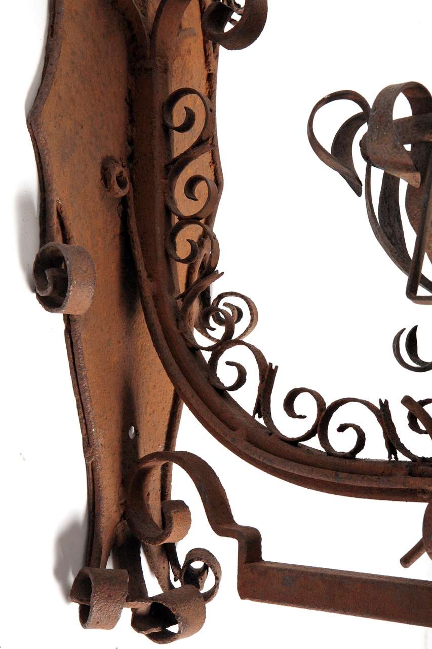 Large Iron Wall Sconces For Sale 1