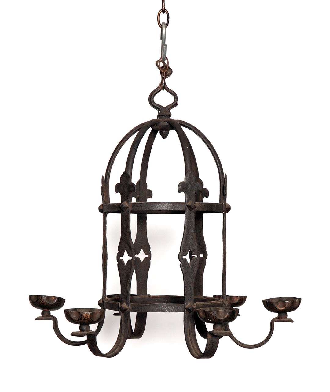 French Iron Chandelier