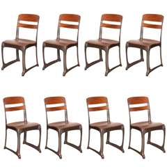 Set of 8 American Seating Co. "Envoy" Chairs