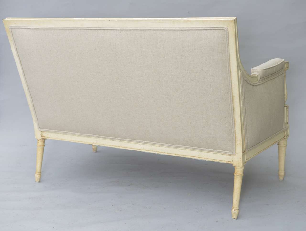 Swedish Style Upholstered Settee by Jansen 1