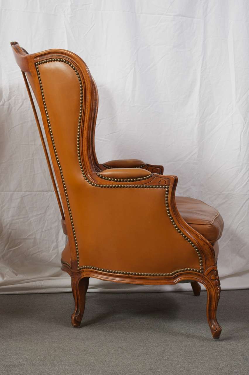 Louis XV Louis 15th Style Bergere Chairs