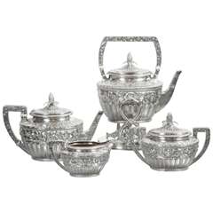 Sterling tea service dated 1879 custom made