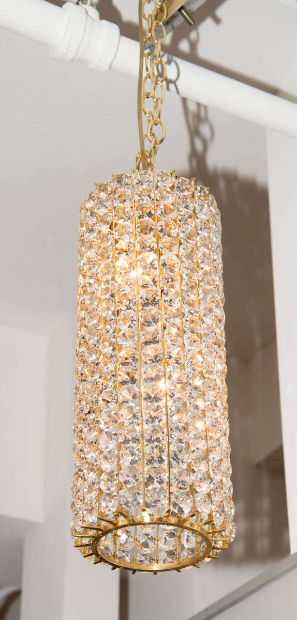 A Pair of Austrian Beaded Chandeliers 3