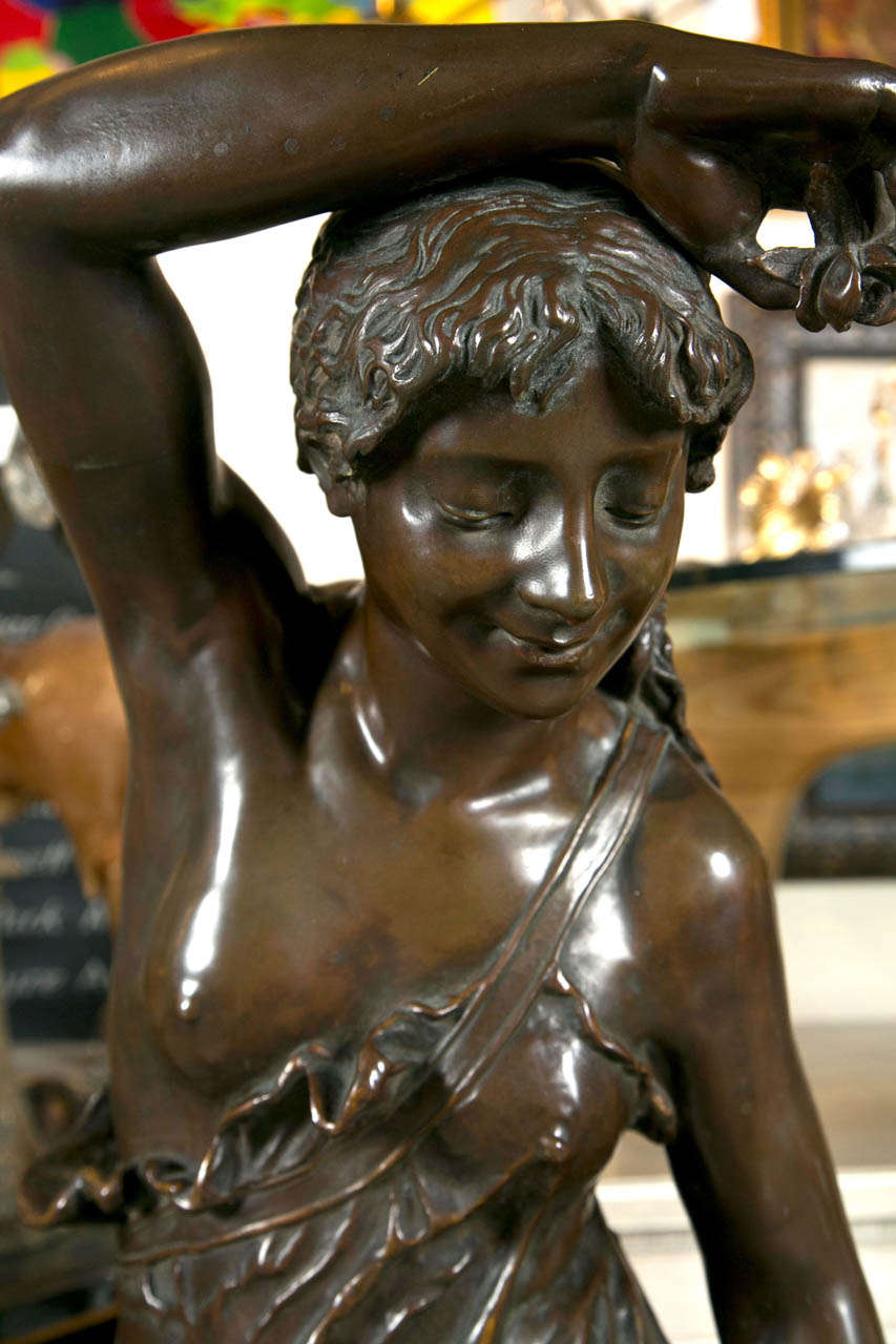 Unknown Antique Bronze Sculpture For Sale