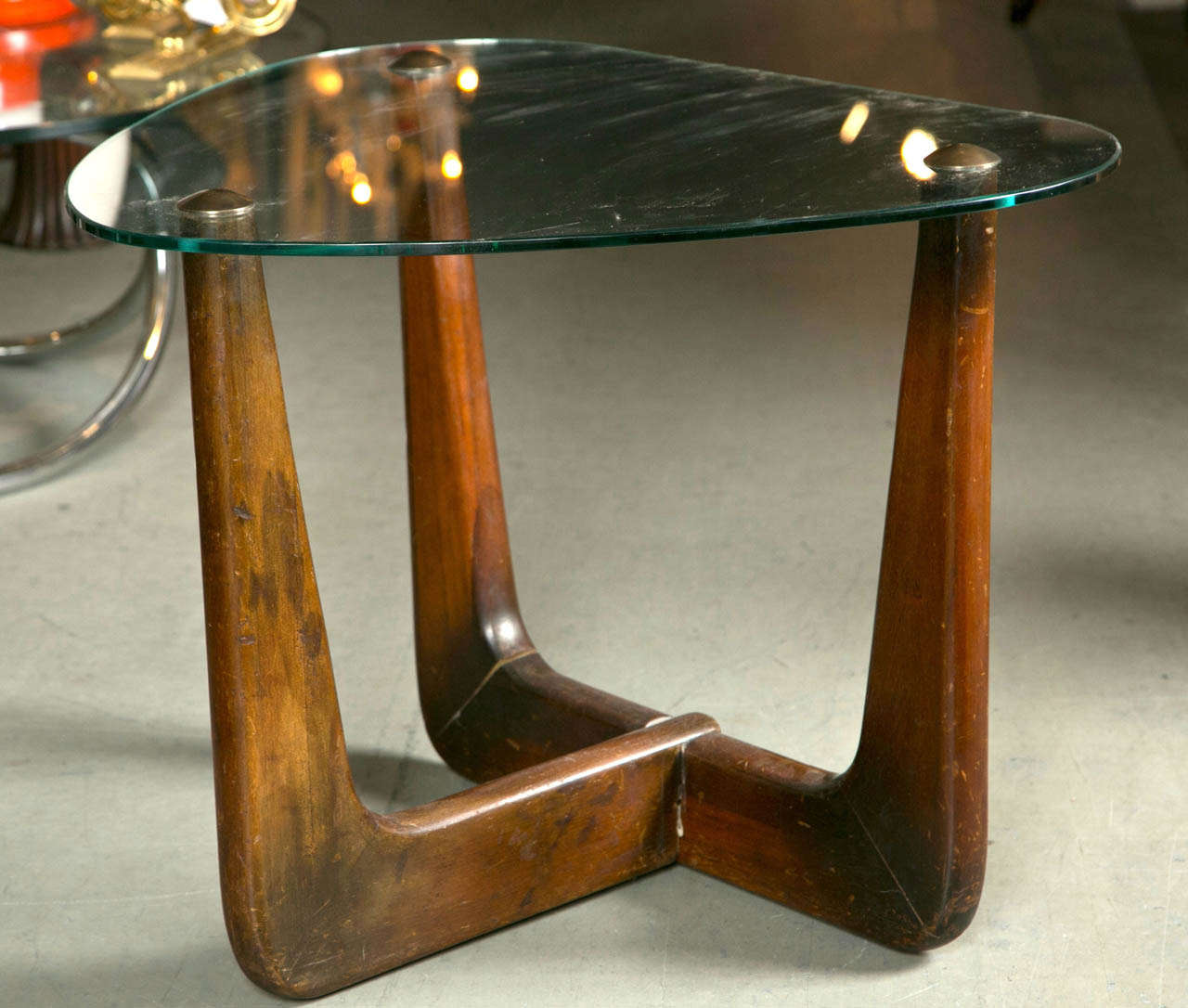Mid-20th Century Side Table in the style of Finn Juhl For Sale