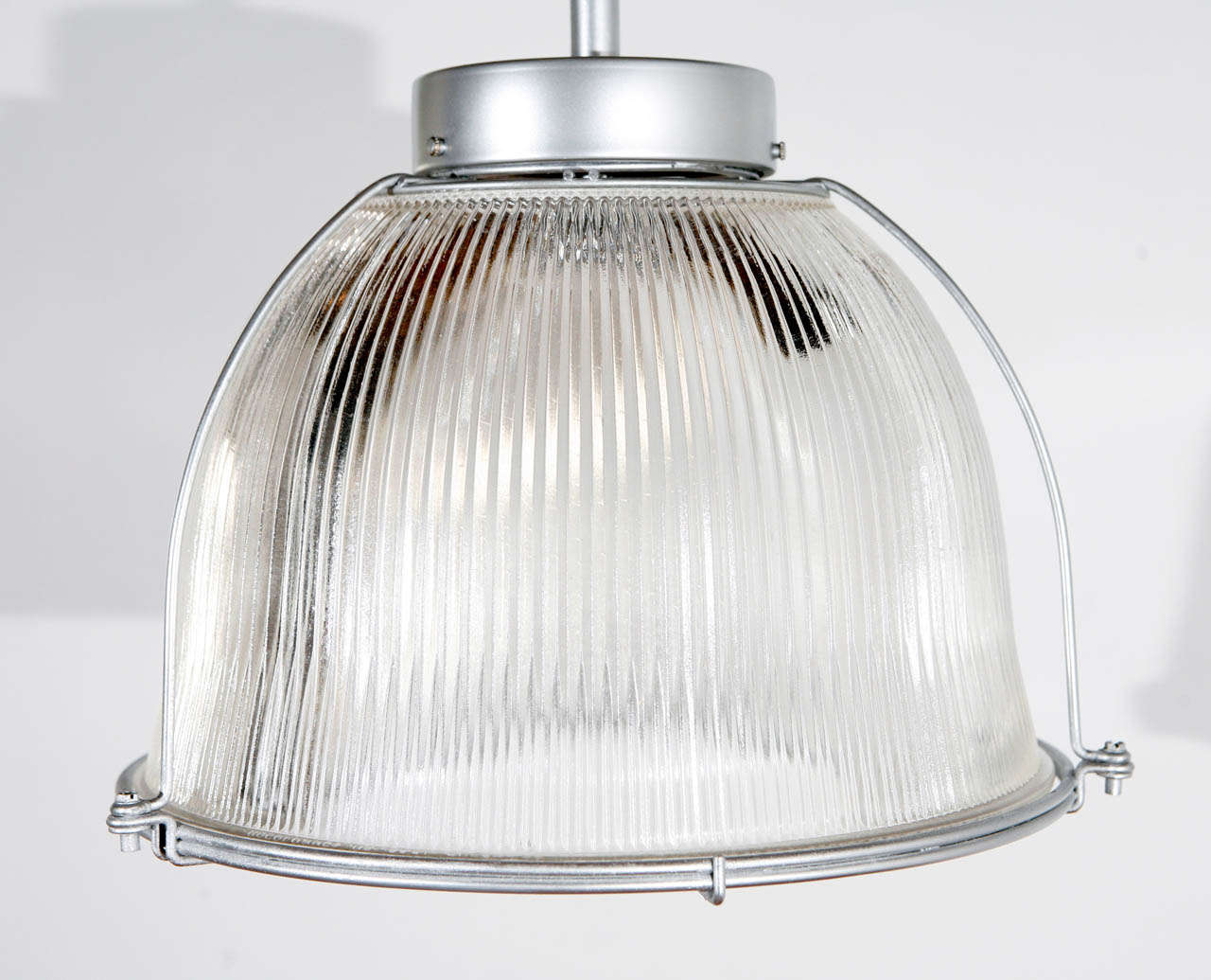 Late 20th Century Industrial Holophane Fixture For Sale