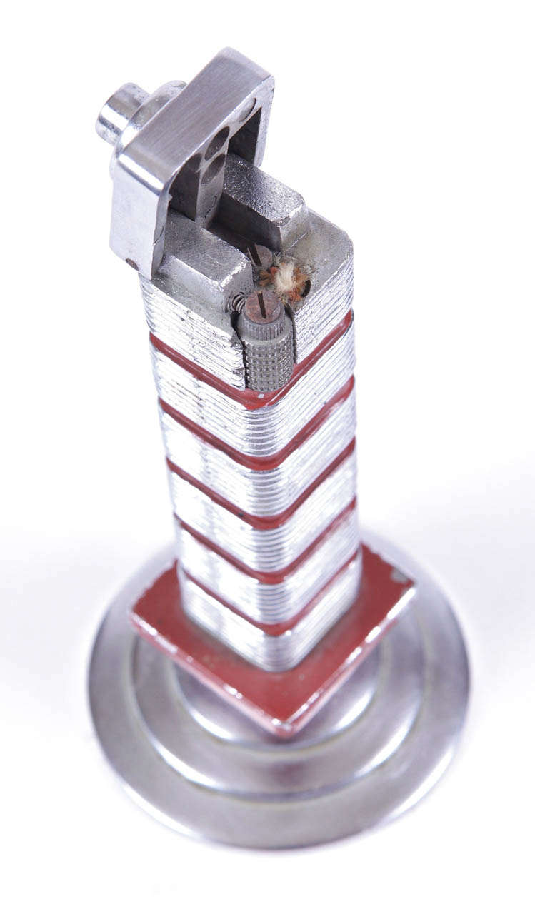 Frank Lloyd Wright Art Deco Skyscraper Johnson Wax Tower Lighter 3