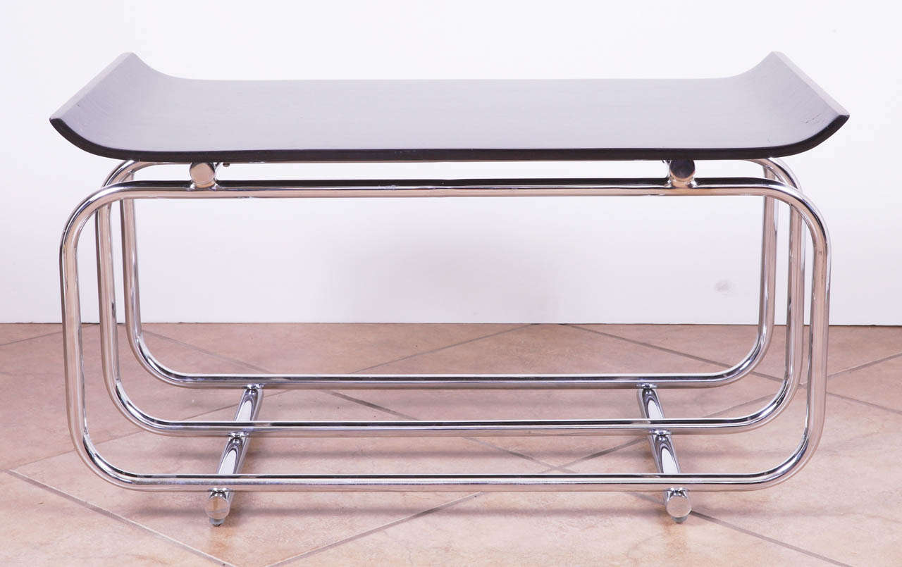 Rare Alfons Bach Art Deco Machine Age Cocktail Table For Lloyd's at 1stDibs