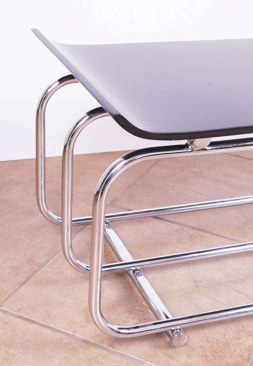 Rare Alfons Bach Art Deco Machine Age Cocktail Table For Lloyd's at 1stDibs