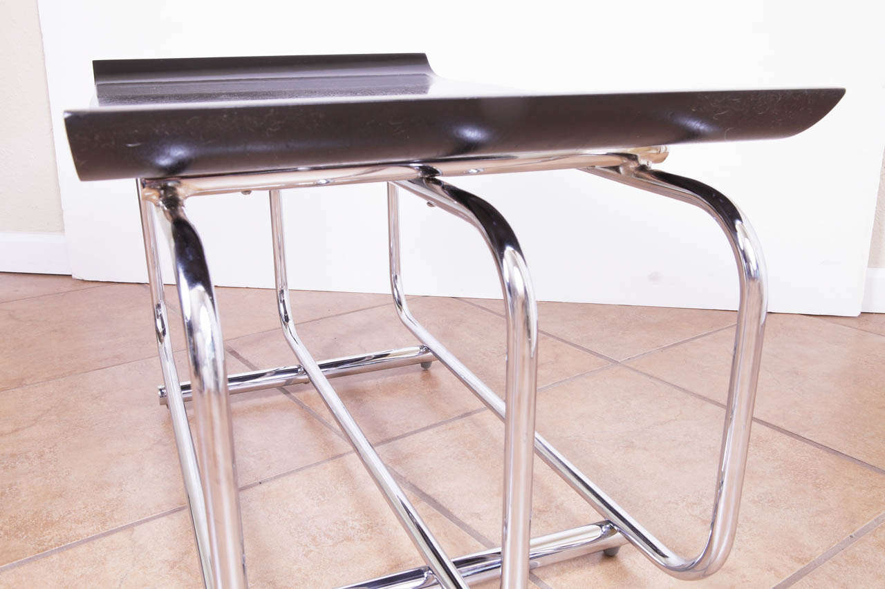 Rare Alfons Bach Art Deco Machine Age Cocktail Table For Lloyd's at 1stDibs